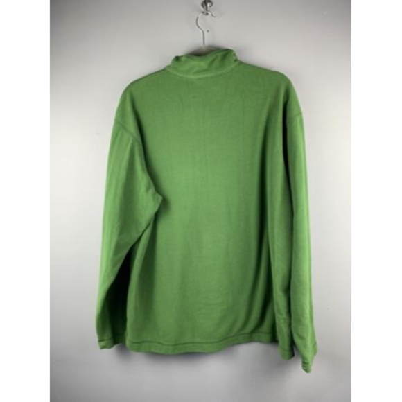 Narragansett Traders Men Pullover Fleece Jacket Sweatshirt Top Size Large Green - Picture 4 of 4